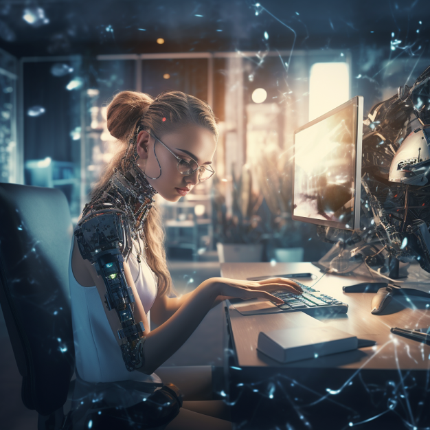 chatgpt-robot-openai-v-pisarni-umetna-inteligenca-aplikacije-strojno-ucenje-naravni-jezik