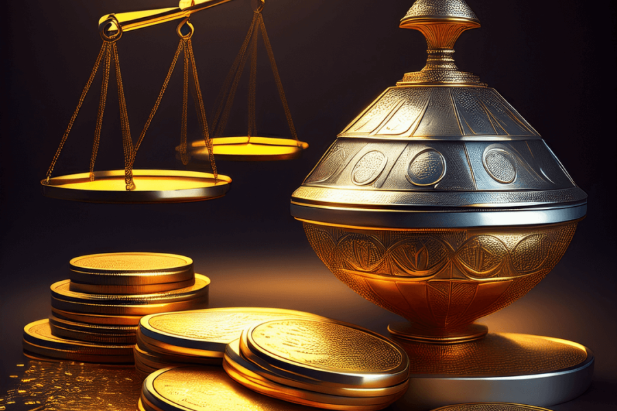 zlato in srebro: srebrno zlati standard