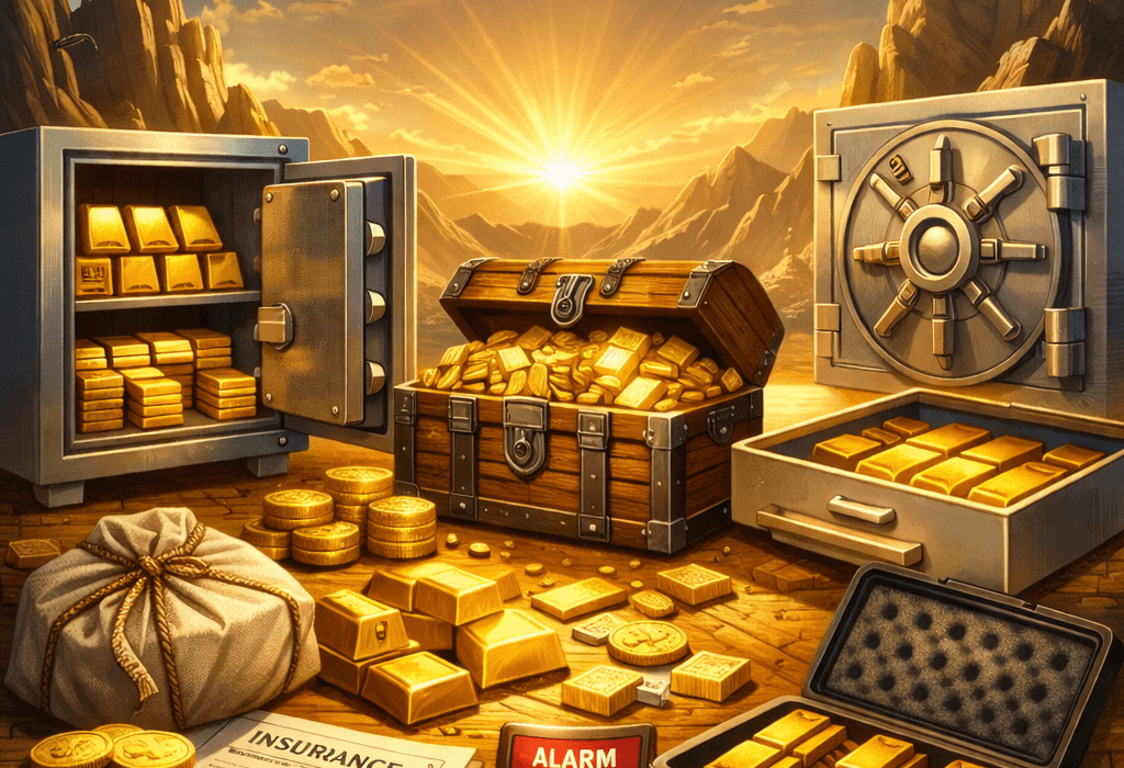 hramba nalozbenega zlata