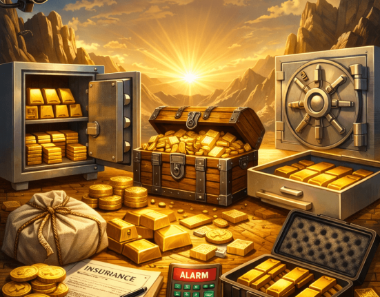 hramba nalozbenega zlata