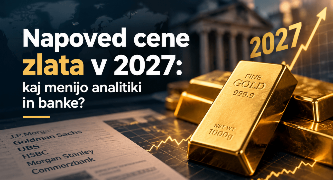 Napoved cene zlata 2027