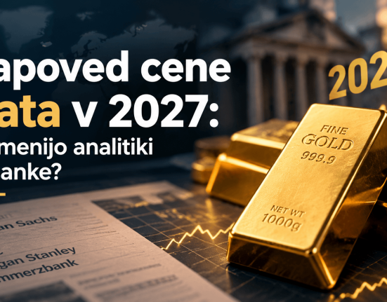 Napoved cene zlata 2027